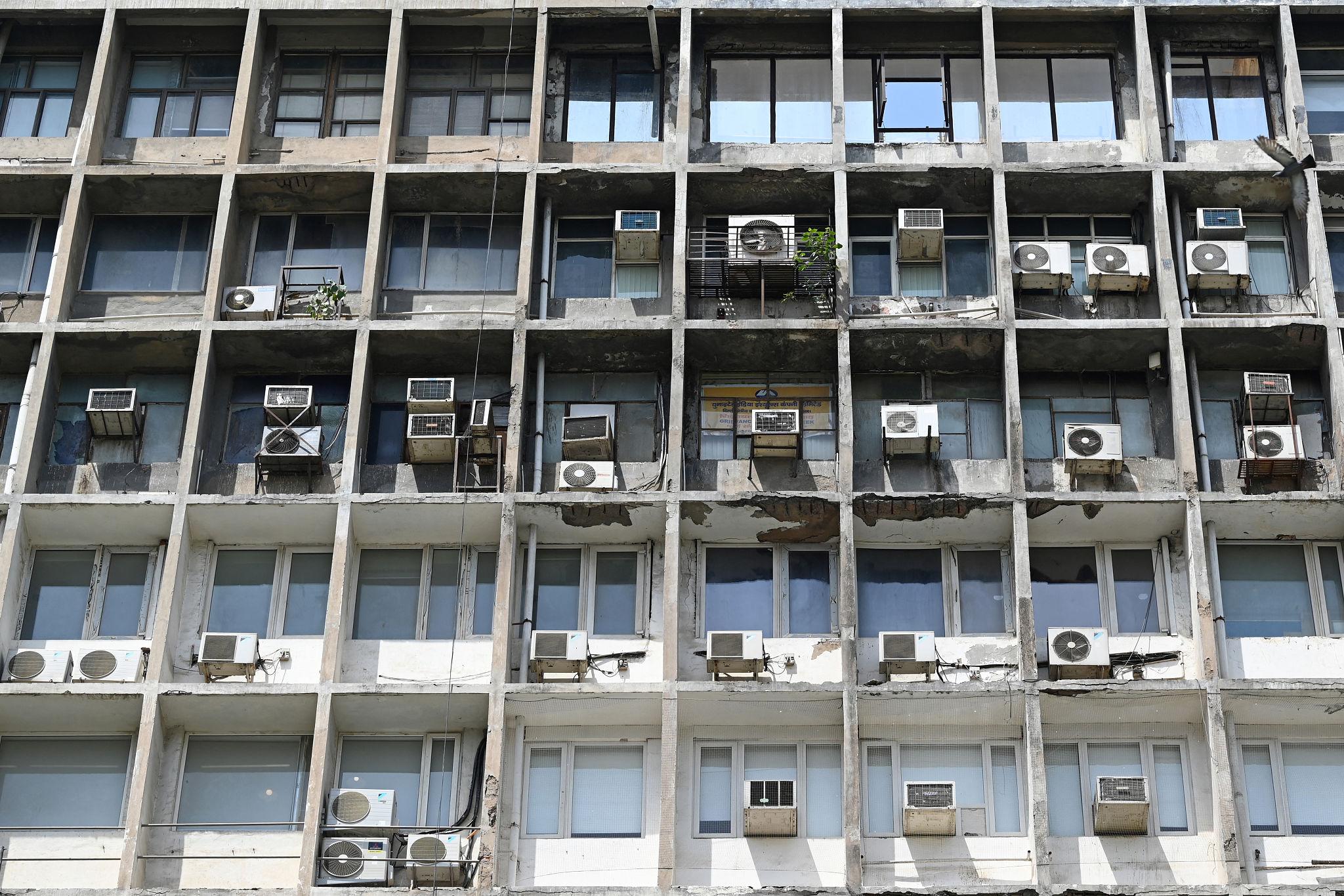 urban heat india buildings concrete heat